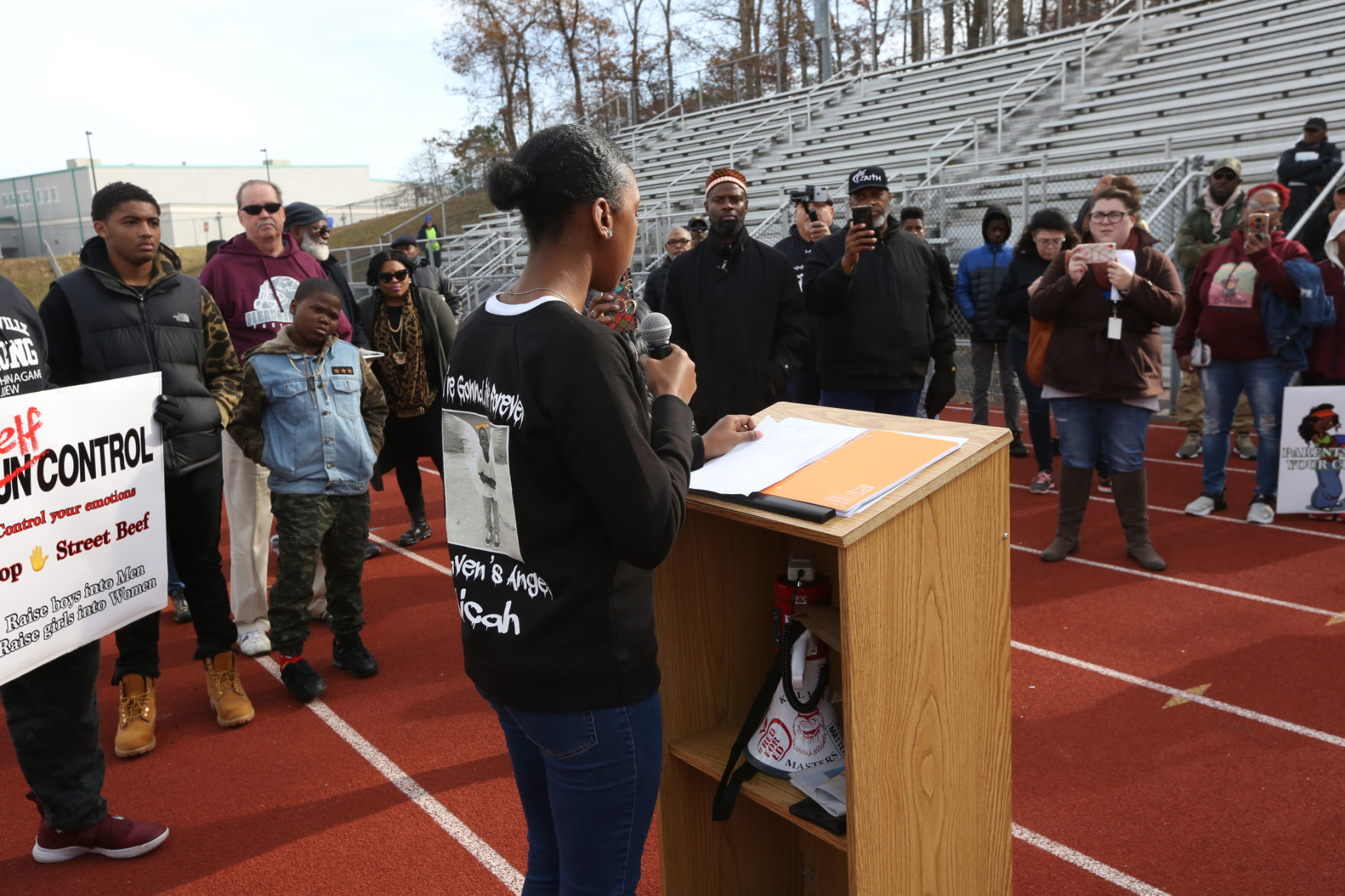 Pleasantville peace march